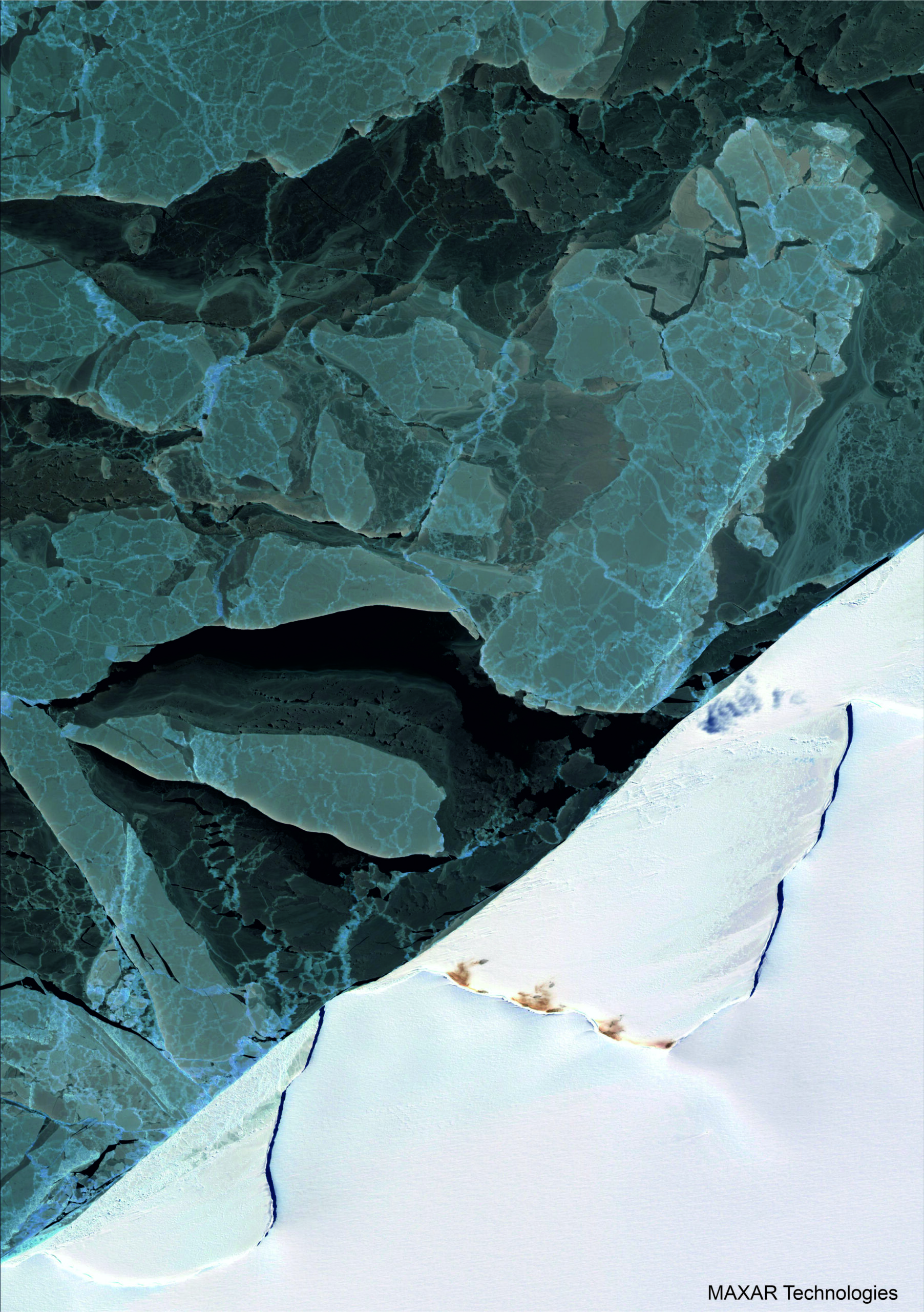 A satellite image